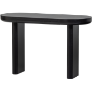 WOOOD Mael Bureau/Sidetable - Fineer - Zwart - 75x120x50