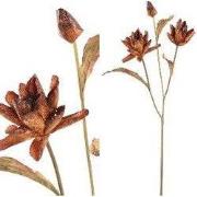 PTMD - Garden Flower - Kunstbloemen - Bruin