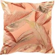 Geen merk MAYSA - Kussenhoes 45x45 cm - Peach Bloom - multicolor roze ...