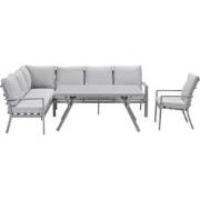 Garden Impressions Senja lounge dining set 4-delig links incl. stoel -...