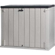 Toomax Stora way opbergbox plus XL 1270 liter - taupe donker grijs