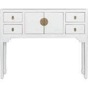 Fine Asianliving Chinese Sidetable Sneeuw Wit - Orientique Collectie