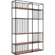 DTP Home Bookrack / Roomdivider Barra large, 5 shelves,210x140x35 cm, ...