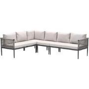 Garden Impressions Burela lounge hoekset links 4-delig - taupe