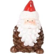 Candle Pine Cone Santa Head 9C