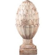 PTMD Caibyn Grey Magnesia Pinecone Statue A