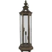 Clayre & Eef Vloerlamp  29x25x79 cm  Goudkleurig Ijzer Staande Lamp