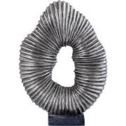 PTMD Gustave Silver Casted Alu Statue On Marble Base