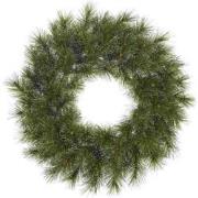 Black Box Kerstkrans Glendon - 60x60x0 cm - hardnaald - Groen