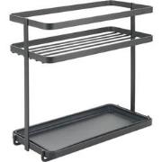 Metaltex Kruidenrek 2 Etages 23x11x22 cm Zwart/Metaal