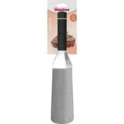 Metaltex Plancha Rechthoekige Barbecue Spatel 35 cm RVS/Zwart