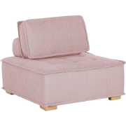 Beliani TIBRO - Module Element-Roze-Polyester