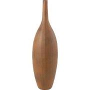 J-line - Vaas Fles Terra Roest Large - 33x33x120cm
