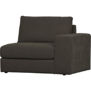 vtwonen Family 1-Zits Bank Element Arm Rechts - Polyester - Antraciet