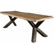 Tower living Yunta Tree-trunk dining table 220x100 - top 6/3