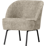 BePureHome Fauteuil Vogue - Structure Velvet - Wheatfield - 69x57x70