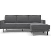 Tower living derby 2,5-al/ar + chaise r/l - Dusty grey