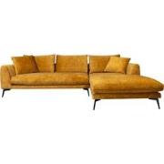 Tower living nottingham 2,5-al + chaise r - Yellow orange