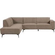 Tower living Leeds 2,5-seater AR + Ottoman L  - Moss Grey