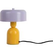 Leitmotiv - Tafellamp Double Funky - Bright yellow & soft purple