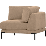 vtwonen Couple Bank Hoekelement - Polyester - Butter Melange