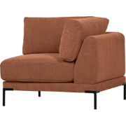vtwonen Couple Bank Hoekelement - Polyester - Rust Melange