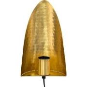 Clayre & Eef Wandlamp  16x7x25 cm  Goudkleurig Metaal Muurlamp