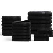 DoubleDry Hotel Handdoeken 30-delig Set - 100% Katoen 500 g/m2 - Zacht...