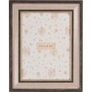 Clayre & Eef Fotolijst 15x20 cm Bruin Kunststof Glas