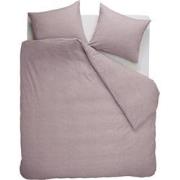 Beddinghouse Flanel Dekbedovertrek Frost Mauve-1-persoons (140 x 200/2...