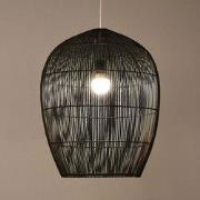 Fine Asianliving Bamboe Hanglamp Zwart Handgemaakt - Fletcher