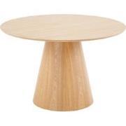 Eettafel Fynn Naturel Rond 120cm - Giga Meubel