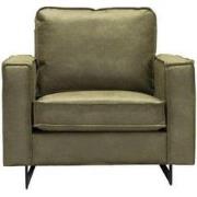 Fauteuil - Riverdance - leer Dalton groen 14