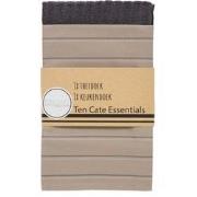 Ten Cate Keukenhanddoeken Set - Antraciet/Taupe