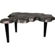 Industriële salontafel aluminium - Fingerprint groot