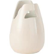 J-Line - Vaas Handvat Keramiek Wit Small - 20x20x30cm