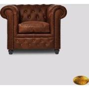 Chesterfield 1-zits Fauteuil Brighton FT Vintage C1041