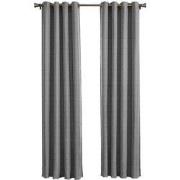 Larson - Luxe geweven blackout gordijn - met ringen - 3m x 2.5m - Lich...