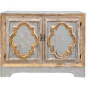 Clayre & Eef Dressoir  120x38x91 cm Beige Grijs Hout Ladekast