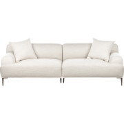 Beliani MATILA - Driezitsbank-Beige-Polyester