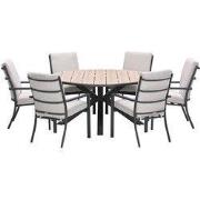 Garden Impressions Senja tuinset 7-delig desert sand - Tulli tuintafel...