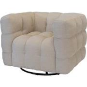 Draaifauteuil Stuva Beige - Giga Meubel