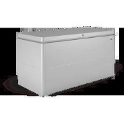 BIOHORT | LoungeBox | Zilver Metallic | Formaat 160 | 160 x 70 cm