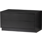 WOOOD Finca Tv Meubel - Grenen - Zwart - 40, 3x75x40