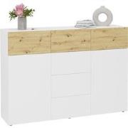 Buffet 2 deuren 6 laden Belm 4 - L163 x H115 cm