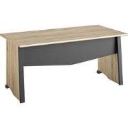 Bureau industriële stijl met frontpaneel L160 cm - Gemaakt in Frankrij...