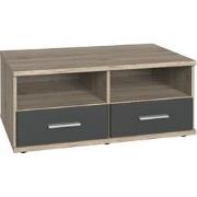 Tv-meubel 2 laden 2 vakken - L92 cm