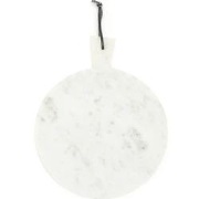 CB3 Wit Snijplank Rond 31x39x2cm