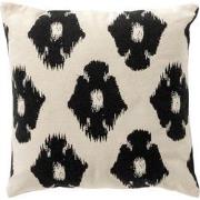Dutch Decor RICO - Kussenhoes 45x45 cm Raven - zwart - Dutch Decor