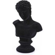 Furnilux - Decoratie item Adam zwart - 16x10x25 cm